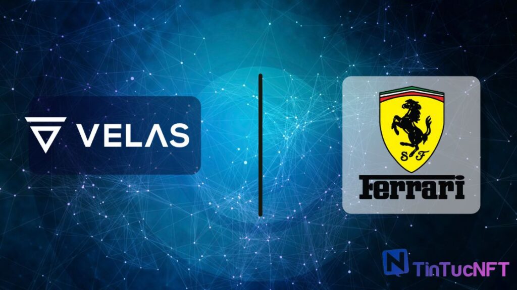 Velas Network trở thành đối tác cấp cao của thương hiệu xe Ferrari